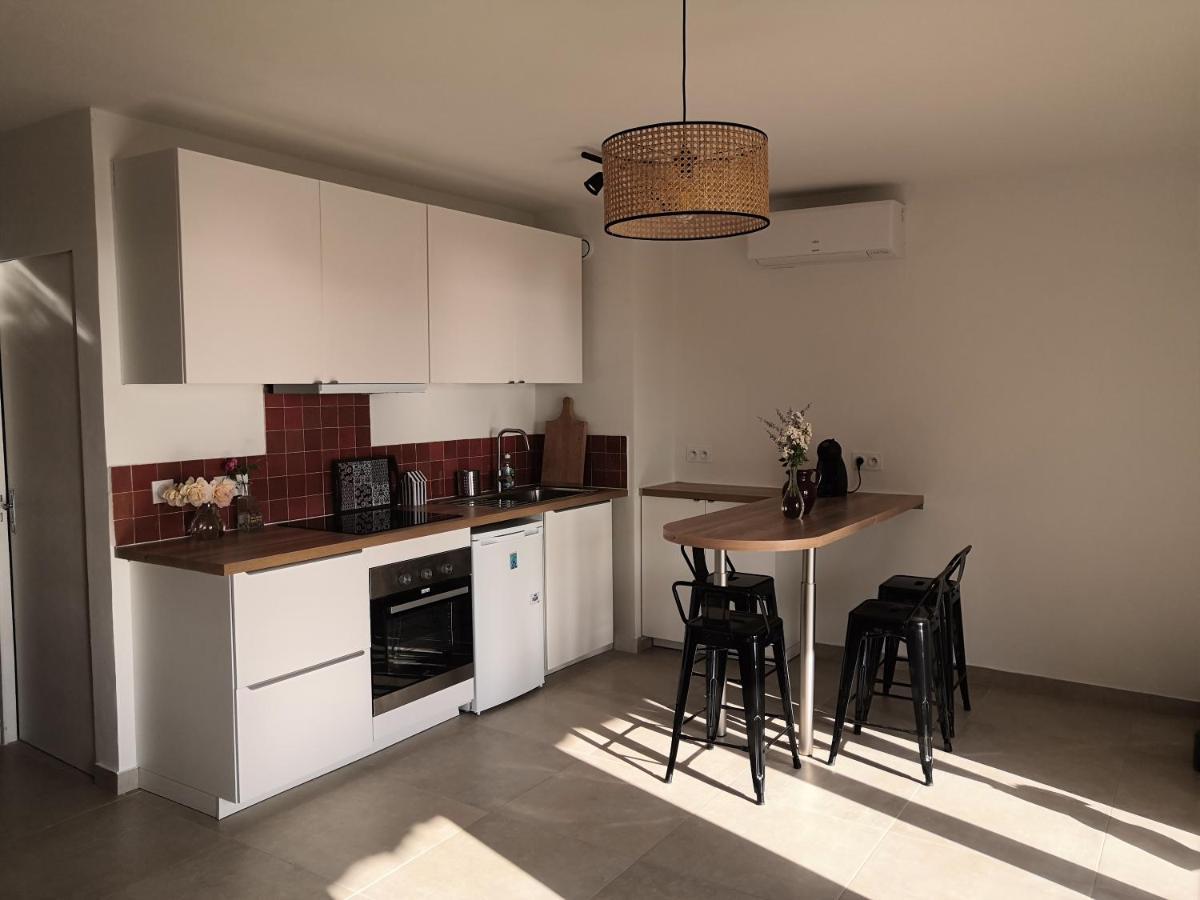 Appartement Cosy Vue Mer A 50 M De La Plage - Refait A Neuf Et Climatise เลอ ปราเดต์ ภายนอก รูปภาพ