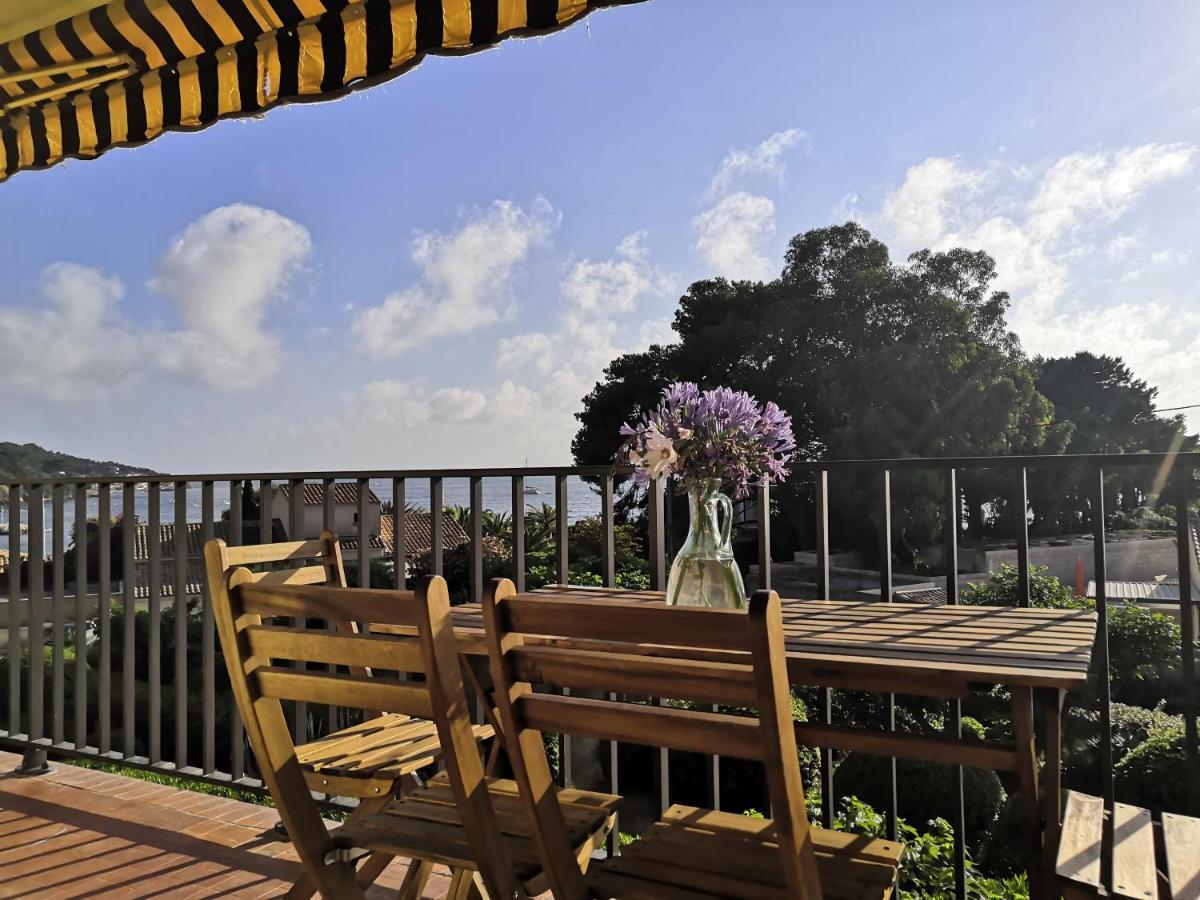 Appartement Cosy Vue Mer A 50 M De La Plage - Refait A Neuf Et Climatise เลอ ปราเดต์ ภายนอก รูปภาพ
