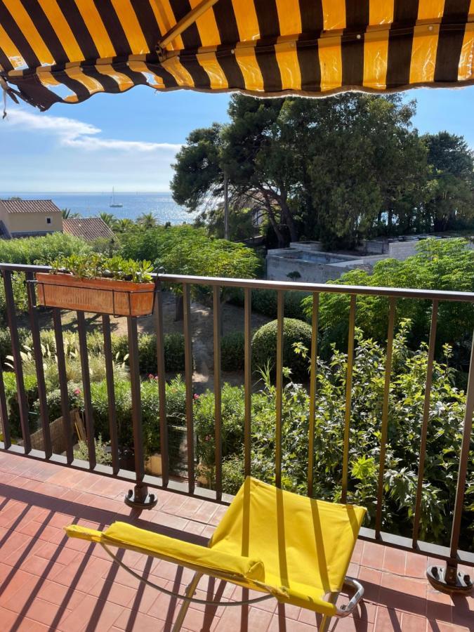 Appartement Cosy Vue Mer A 50 M De La Plage - Refait A Neuf Et Climatise เลอ ปราเดต์ ภายนอก รูปภาพ