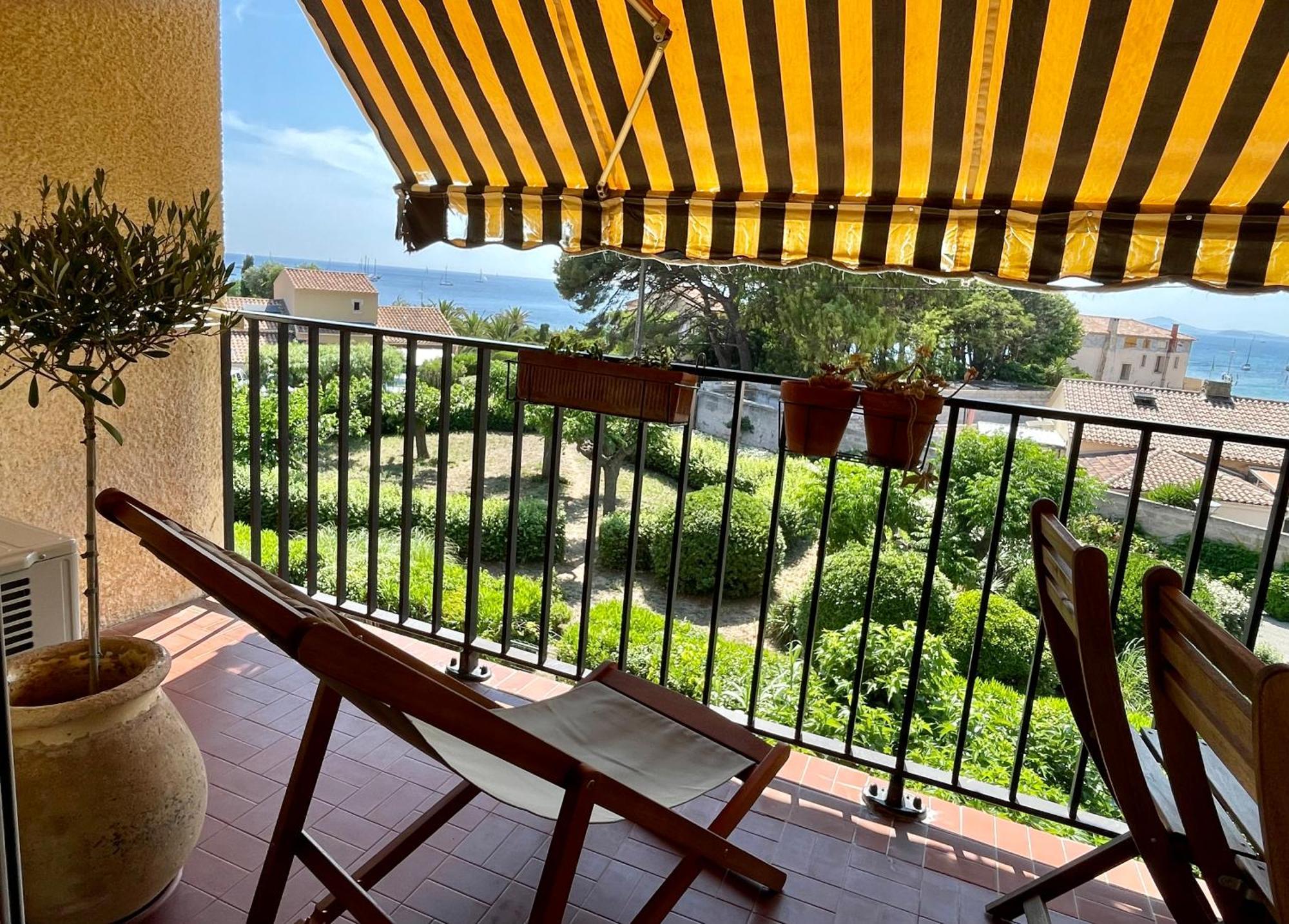 Appartement Cosy Vue Mer A 50 M De La Plage - Refait A Neuf Et Climatise เลอ ปราเดต์ ภายนอก รูปภาพ