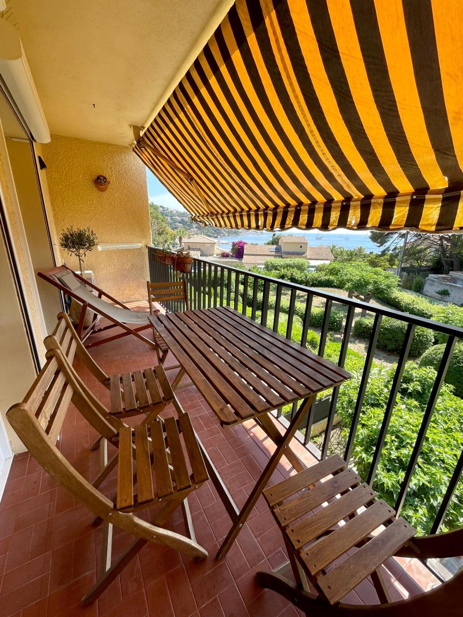 Appartement Cosy Vue Mer A 50 M De La Plage - Refait A Neuf Et Climatise เลอ ปราเดต์ ภายนอก รูปภาพ